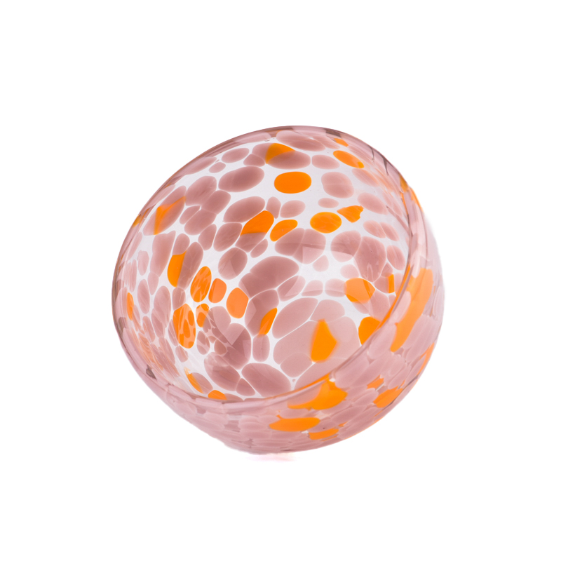  luxury colorful Glass Bowls For Candle Making wholesale