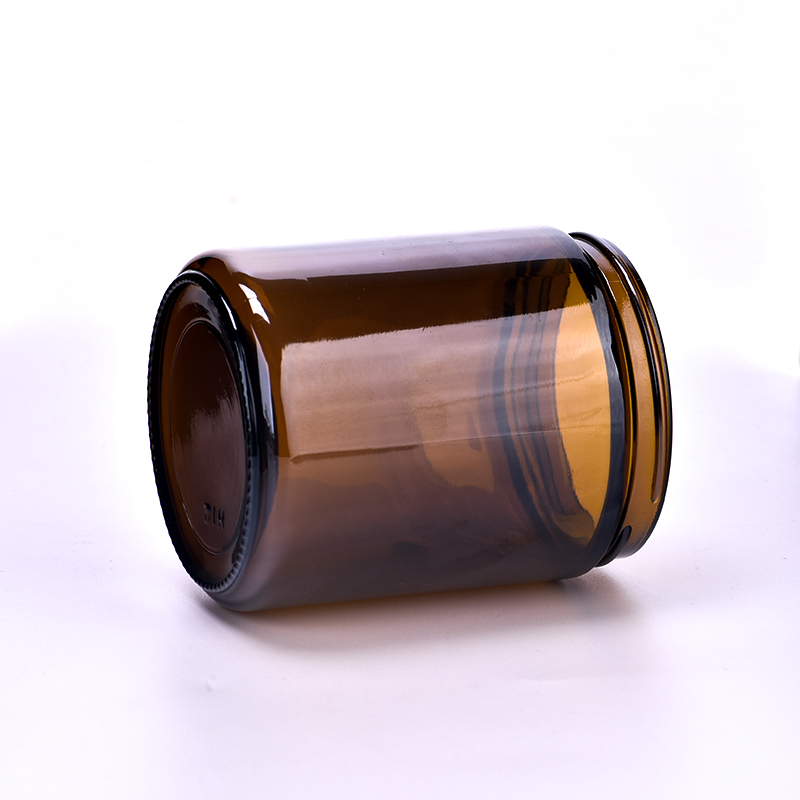 Wholesale stock glass candle jar for soy wax candle glass 