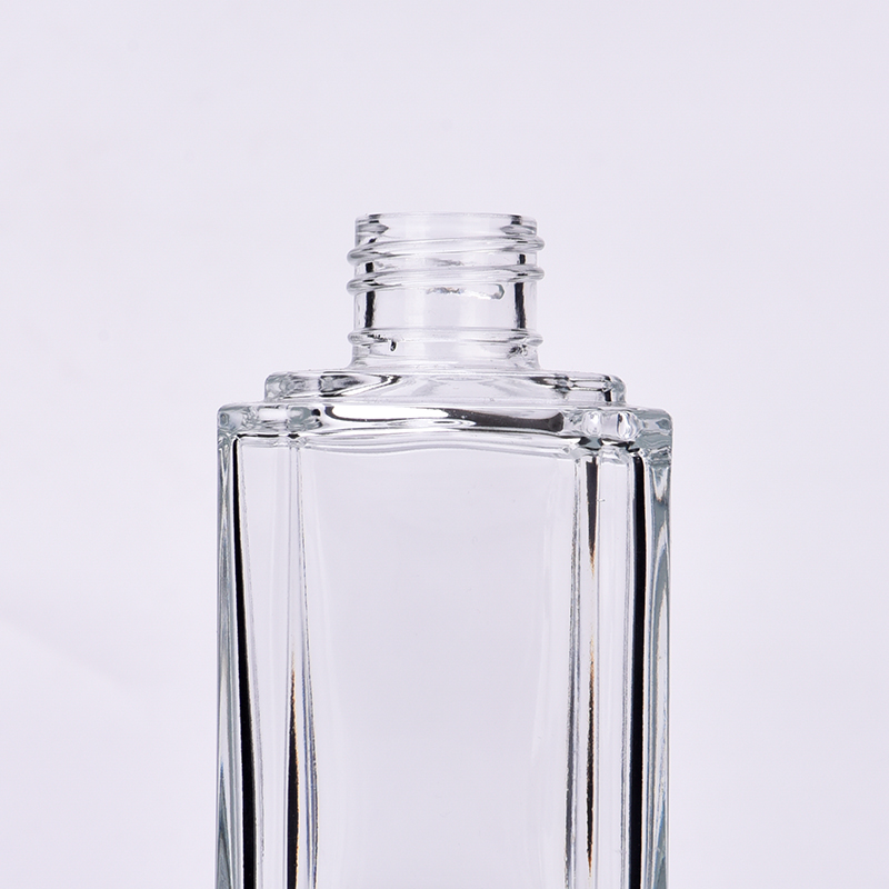 Wholesale electroplating painting colored 200ml vertical line with customized logo glass perfume bottle for home deco Wholesale electroplating painting colored 200ml vertical line with customized logo glass perfume bottle for home deco