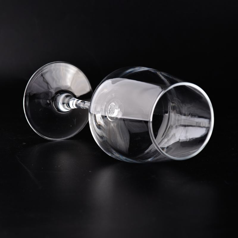 customized 300ml glass wine cup Goblet crystal wine glasses sets