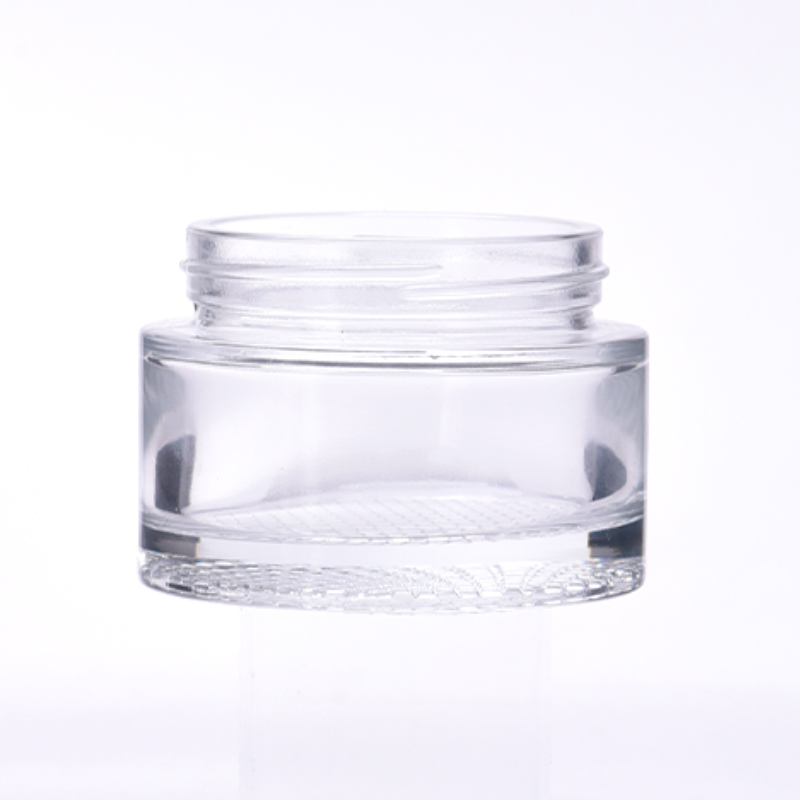 hot sales 70ml empty cream glass jar