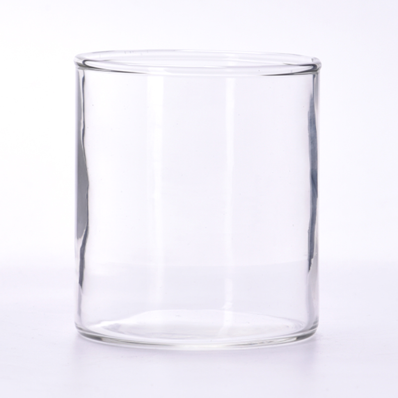 家の装飾 9 オンスの薄いガラスのキャンドルジャー