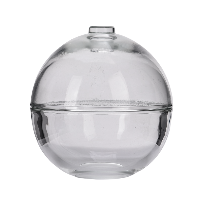 ev dekorasyonu düz cam mumluk topu