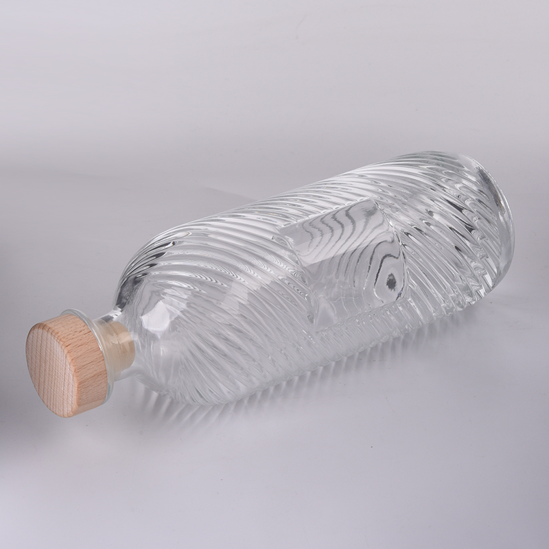 Fornitore di diffusori in vetro trasparente per profumi di fragranze per la casa da 400 ml