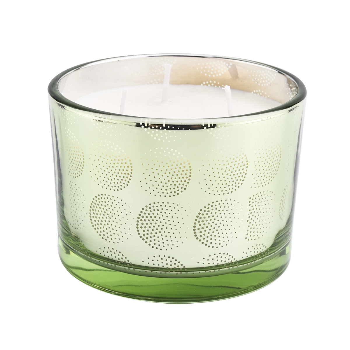 美しいレーザー彫刻されたガラス キャンドル瓶カスタマイズされたガラス キャンドル容器