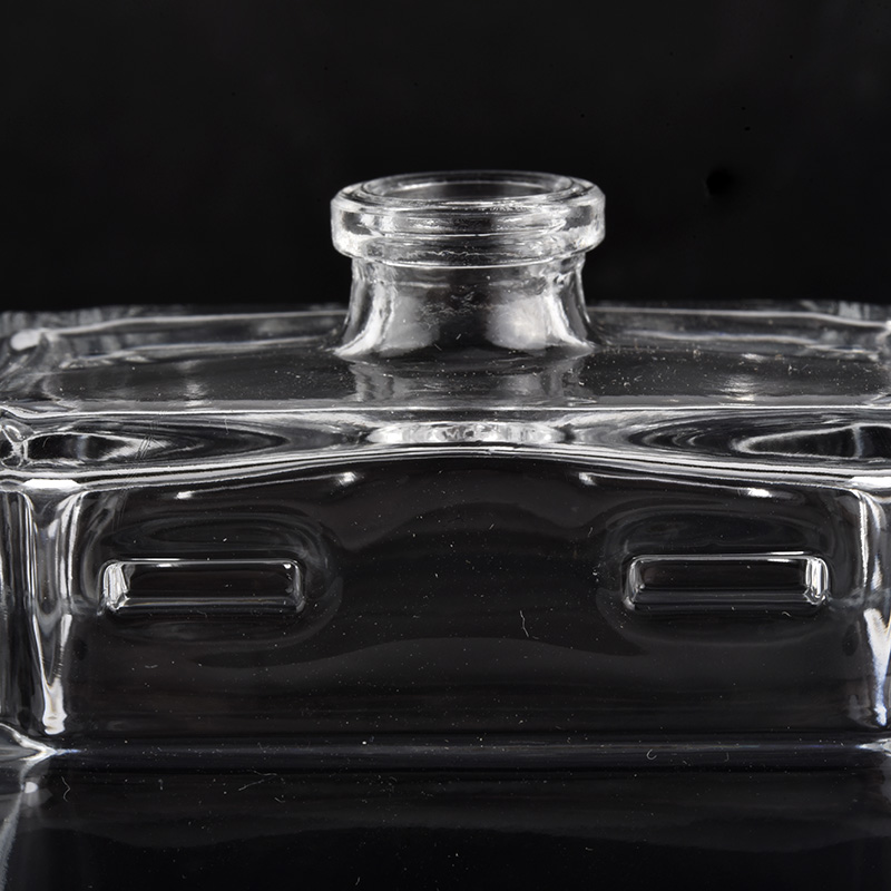 Wholesale 100ml cube glass perfume bottle for home deco