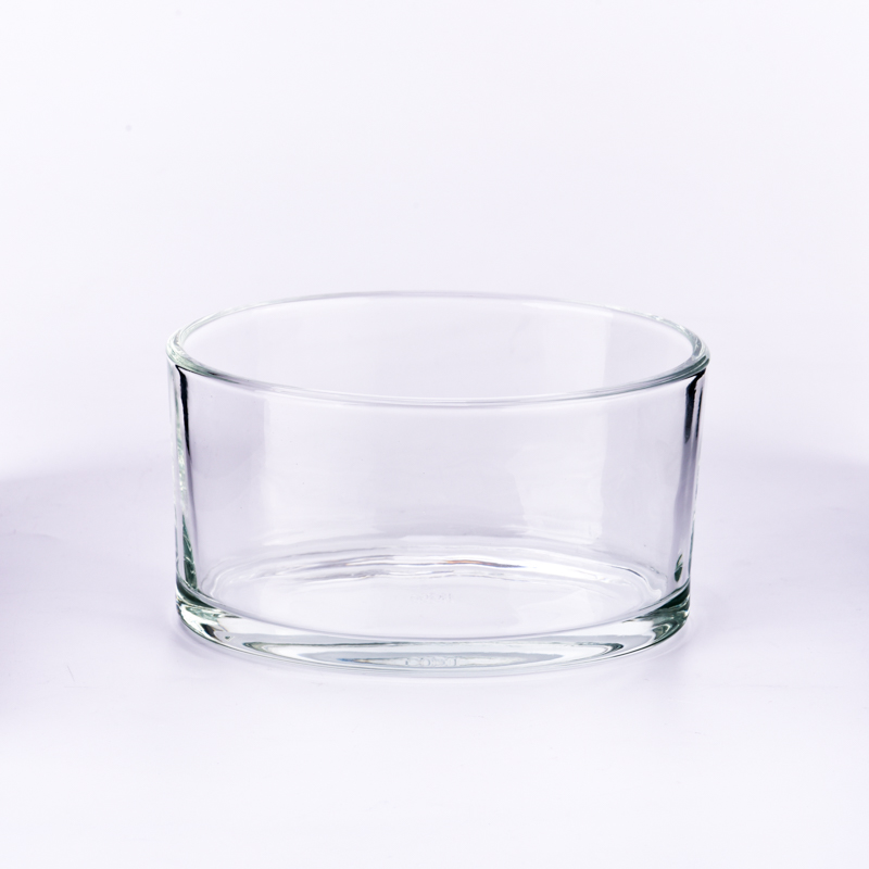 ev dekorasyonu oval şekilli cam mum kavanozu