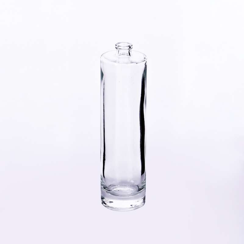 Botella de perfume de cristal vacía alta al por mayor de la decoración casera 100ml para la decoración casera