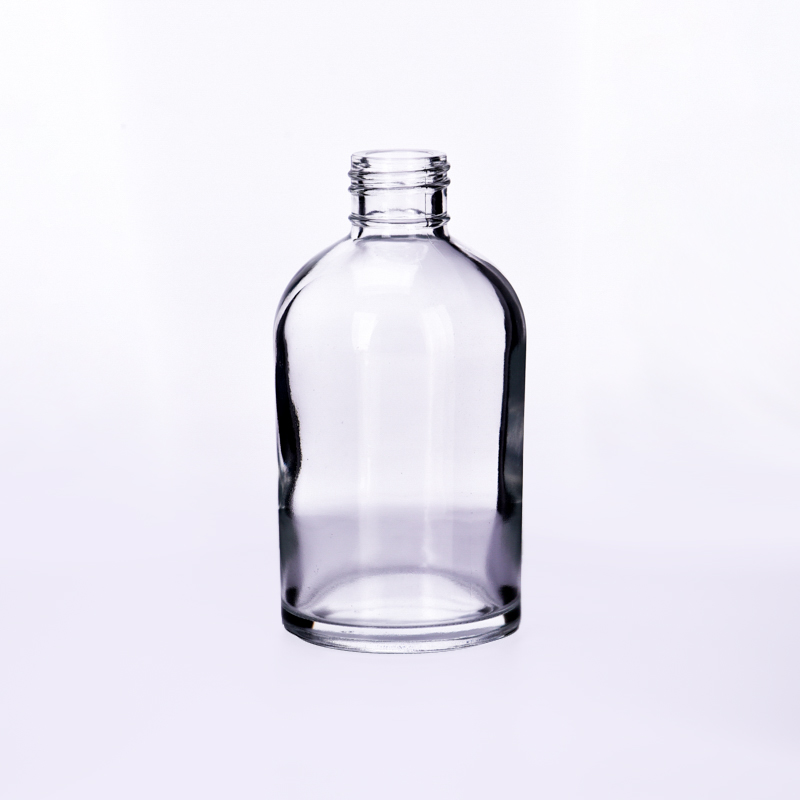 bottiglia diffusore in vetro cilindrico per decorazioni per la casa