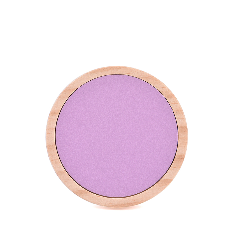 ev dekorasyonu mor kapak ahşap mum kapağı