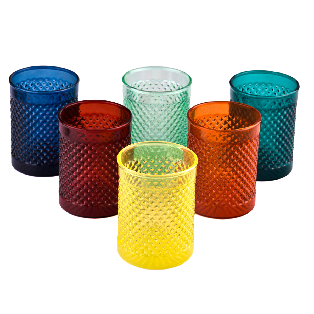 Glasslys krukker glasslysholdere fra solfylte glassvarer