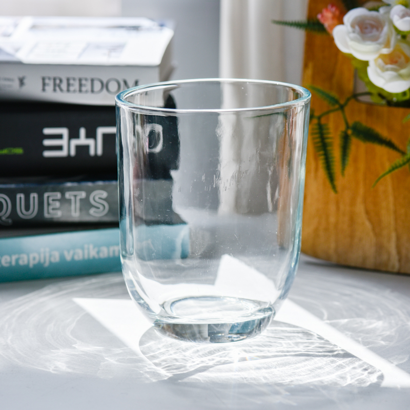 Supplier 800ml 900ml large glass candle jars in bulk candle holders