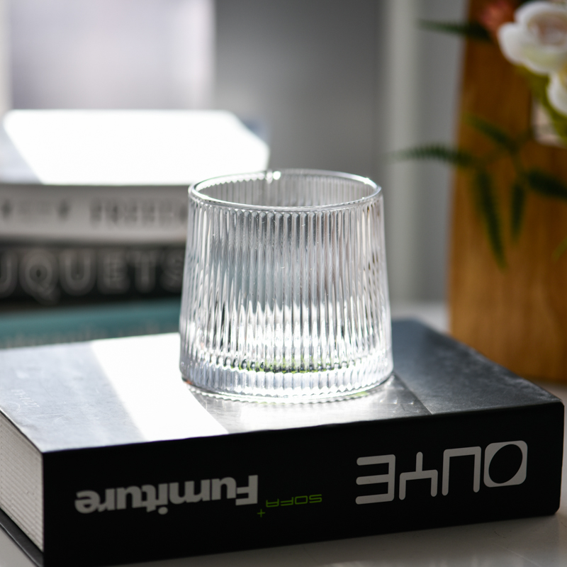 Wholesale 300ml nordic vintage home whisky tumblers crystal glasses