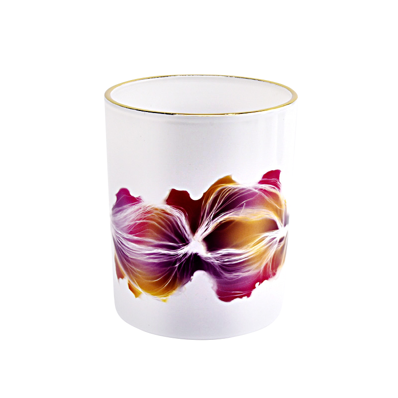 lüks sanat eseri 14oz cam mum kavanozları