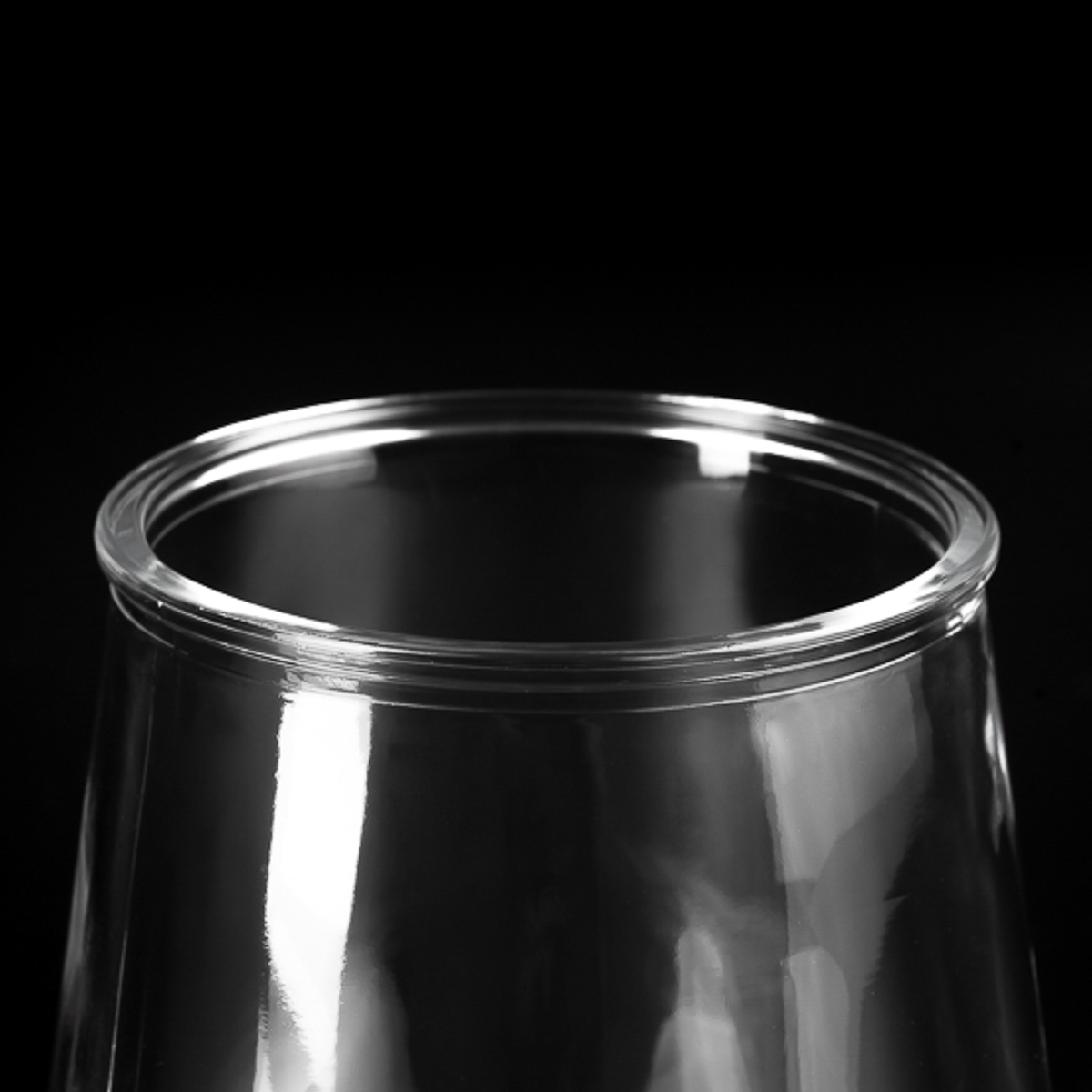 Wholesale 780ml Large capacity glass candle container for home deco