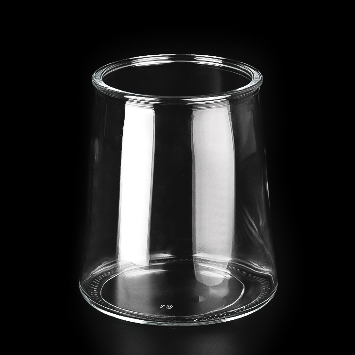 Wholesale 780ml Large capacity glass candle container for home deco