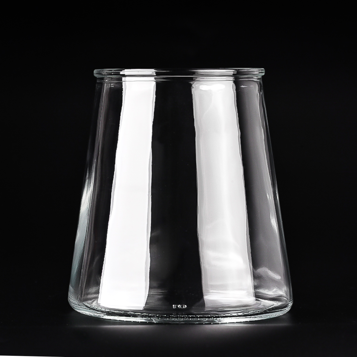 Wholesale 780ml Large capacity glass candle container for home deco