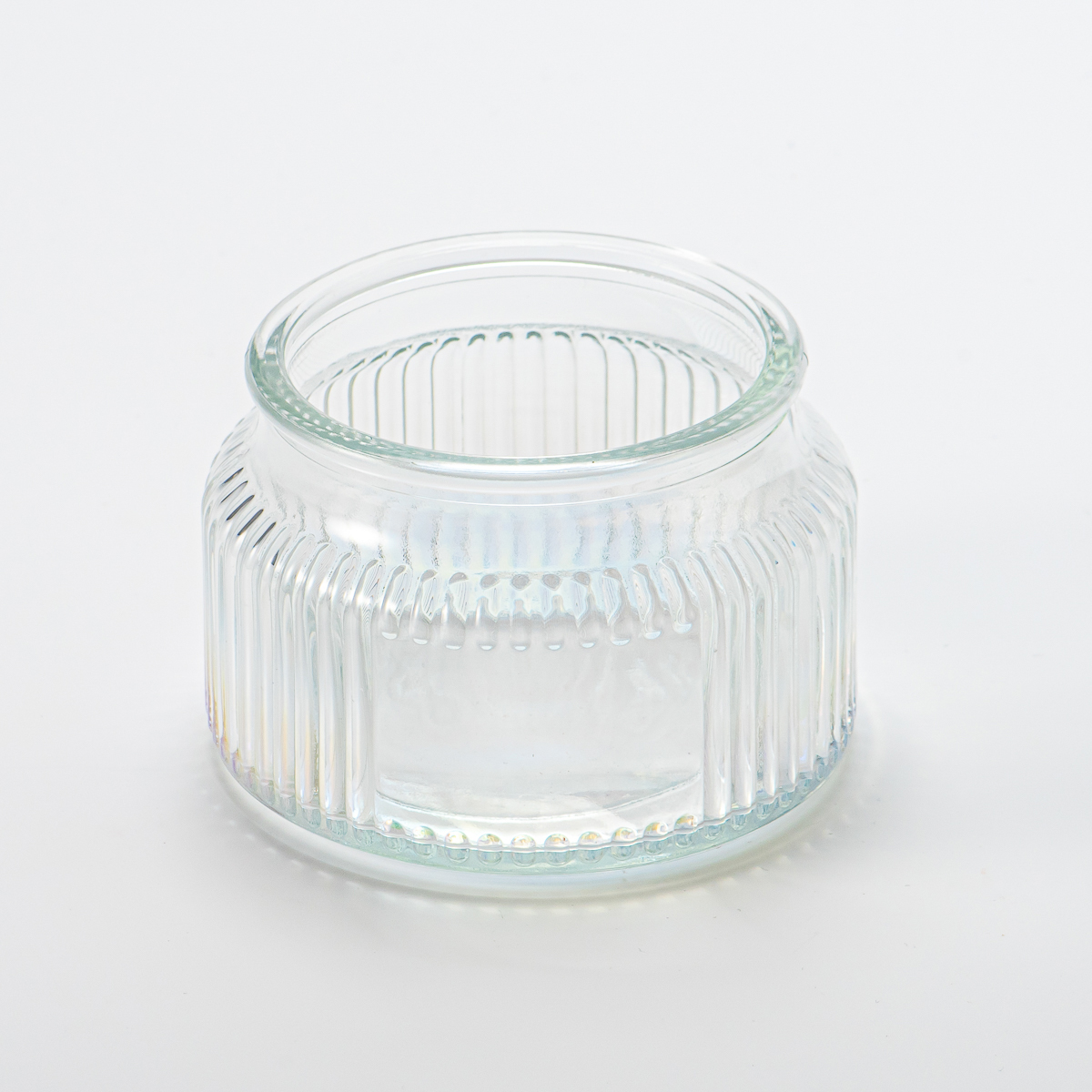 ev dekorasyonu kabartmalı desen cam mum kabı