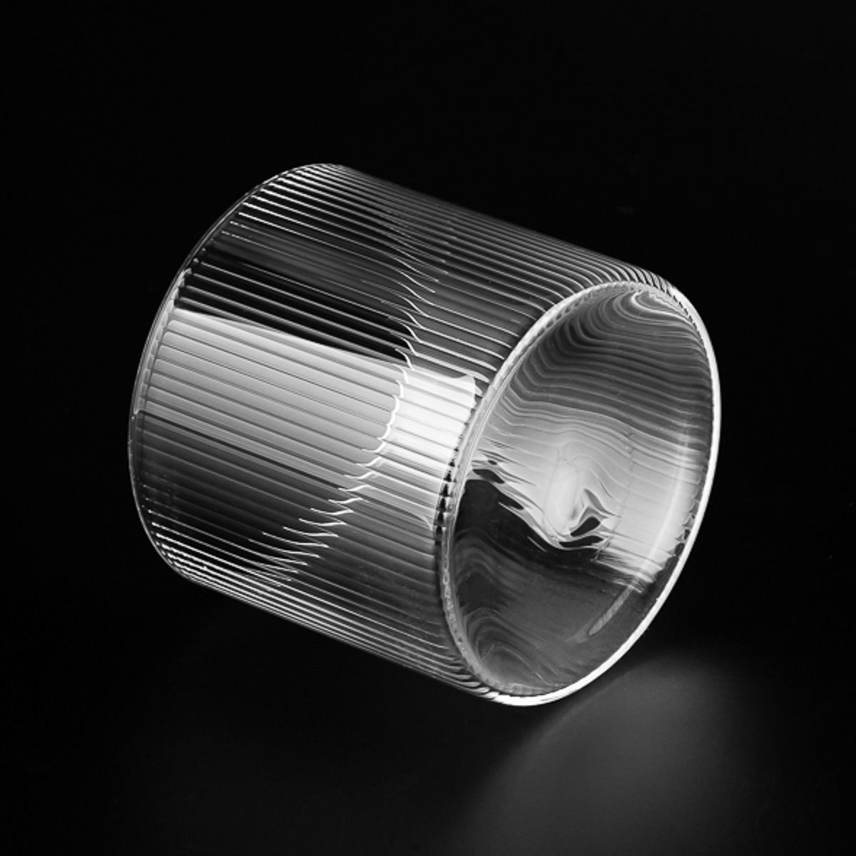 高級透明高ホウケイ酸ガラス瓶卸売