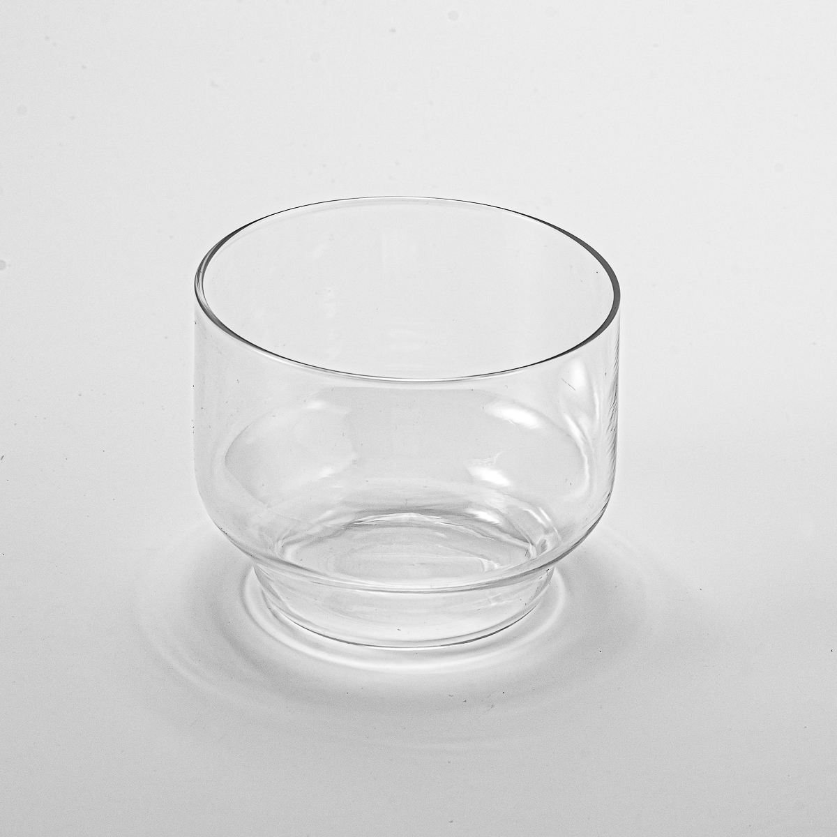 12oz borcan cu lumânări de sticlă transparente cu pași cu ridicata