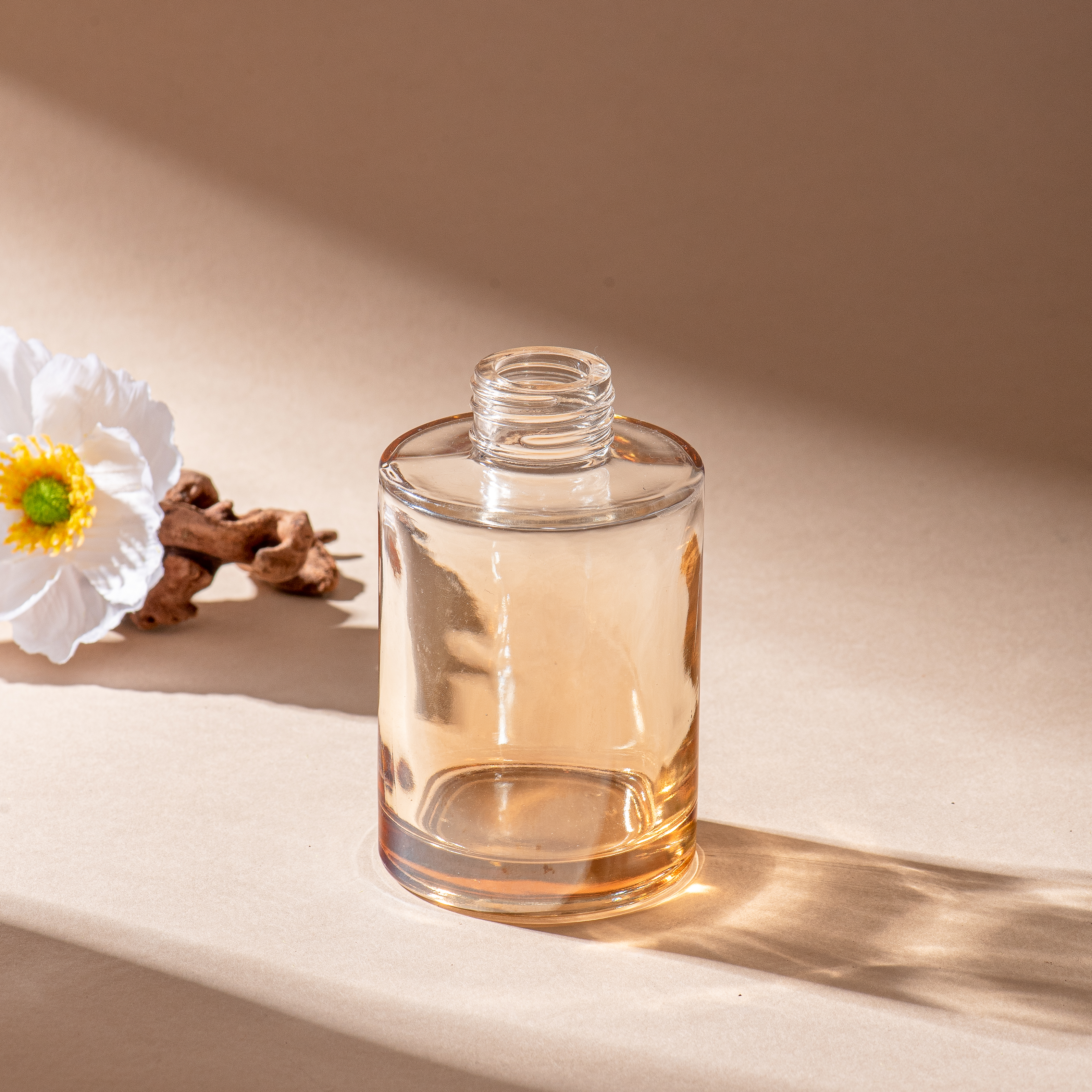 4oz straight aroma glass perfume bottle diffuser bottle with reed and sticks