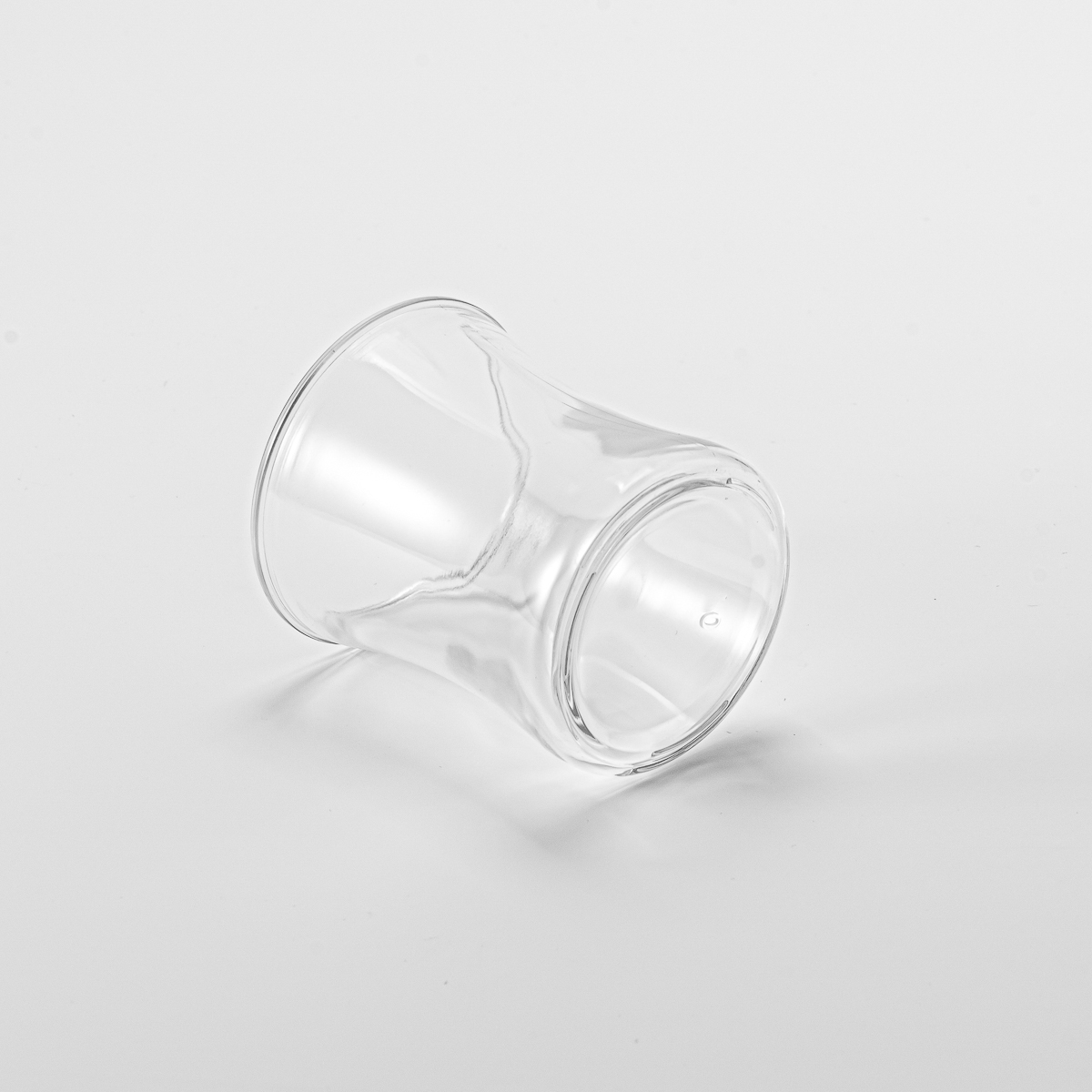 Supplier 150ml Unique Shape Small Capacity Glass clear Vessel Scented Soy Candle Glass Jar Supplier 150ml Unique Shape Small Capacity Glass clear Vessel Scented Soy Candle Glass Jar