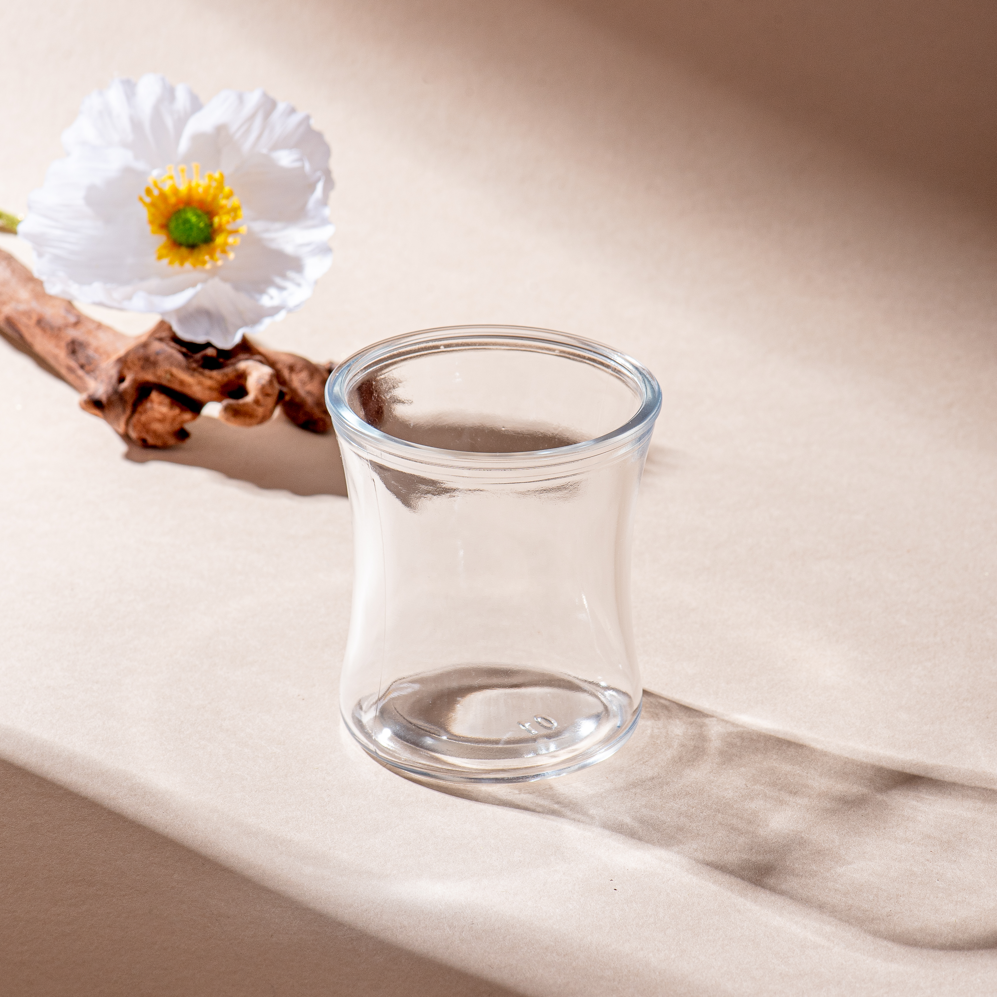Supplier 150ml Unique Shape Small Capacity Glass clear Vessel Scented Soy Candle Glass Jar Supplier 150ml Unique Shape Small Capacity Glass clear Vessel Scented Soy Candle Glass Jar