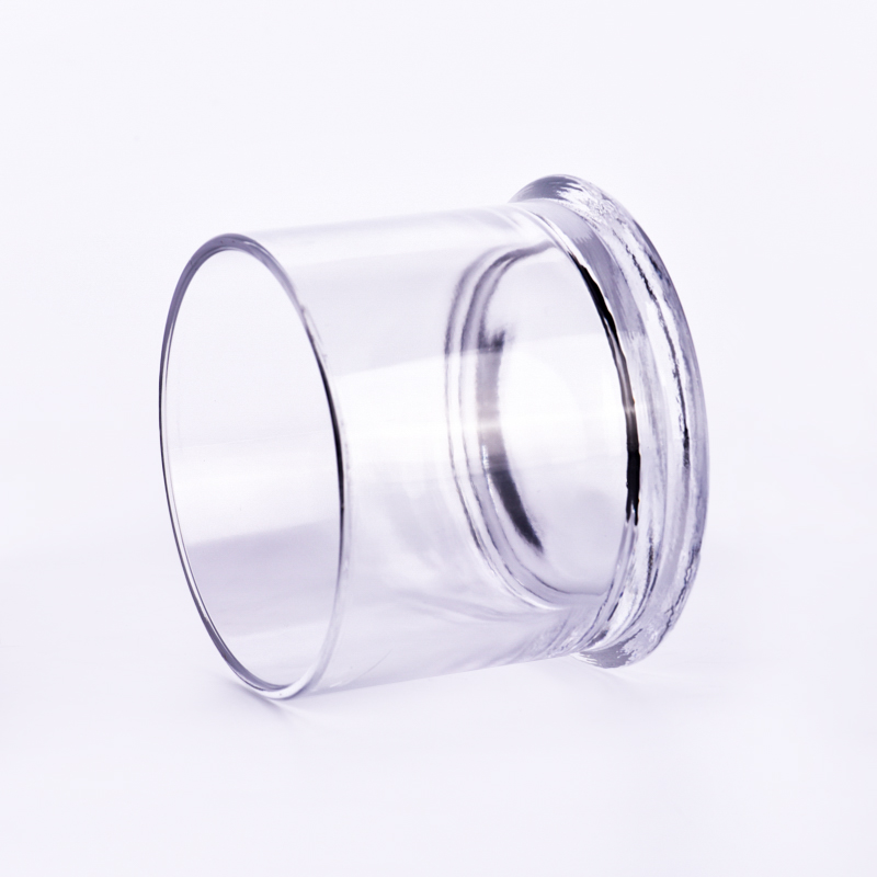 Supplier 500ml transparent large-capacity glass candle jars for wedding decorations Supplier 500ml transparent large-capacity glass candle jars for wedding decorations