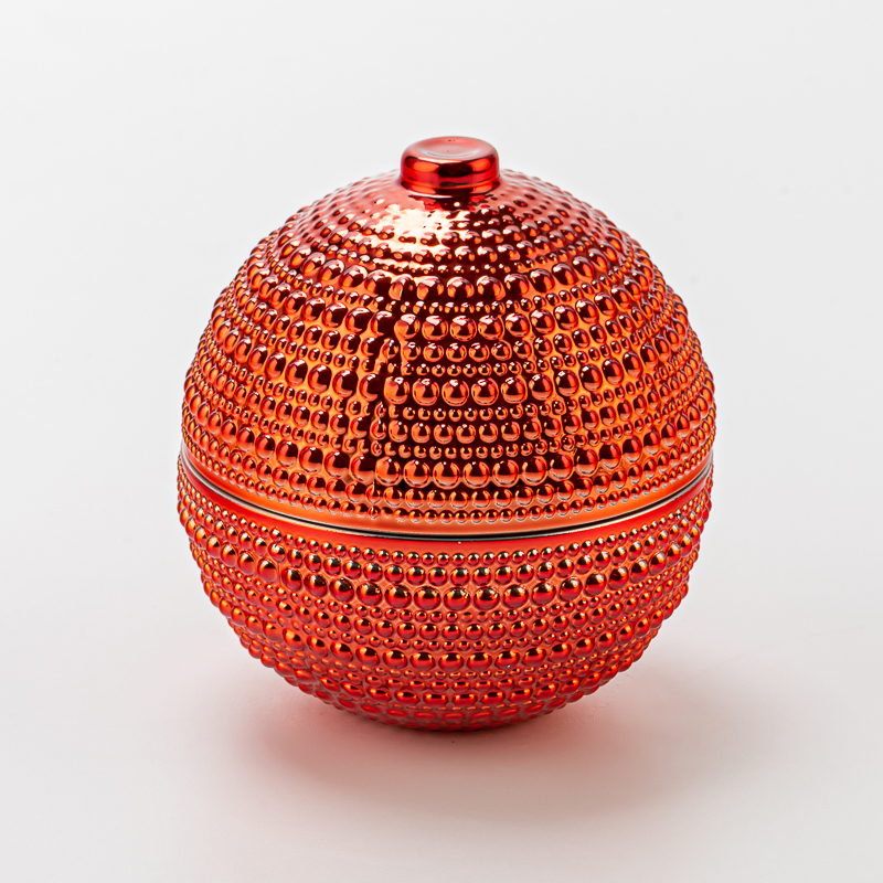 クリスマスガラスキャンドルホルダーボール