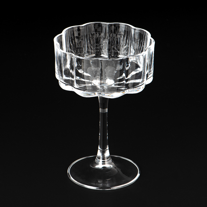 結婚式の装飾テーブルステムガラスキャンドルホルダー