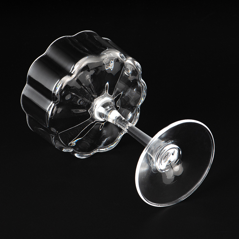 table stem glass candle holder table stem glass candle holder