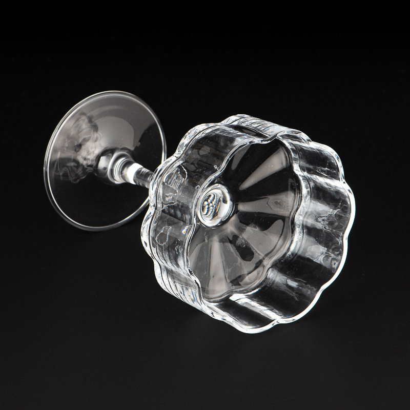 table stem glass candle holder table stem glass candle holder