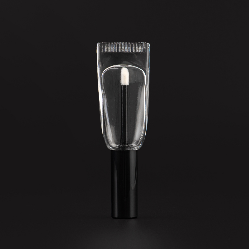 Díolacháin te feadán lipstick buidéal gloine cosmaideach folamh