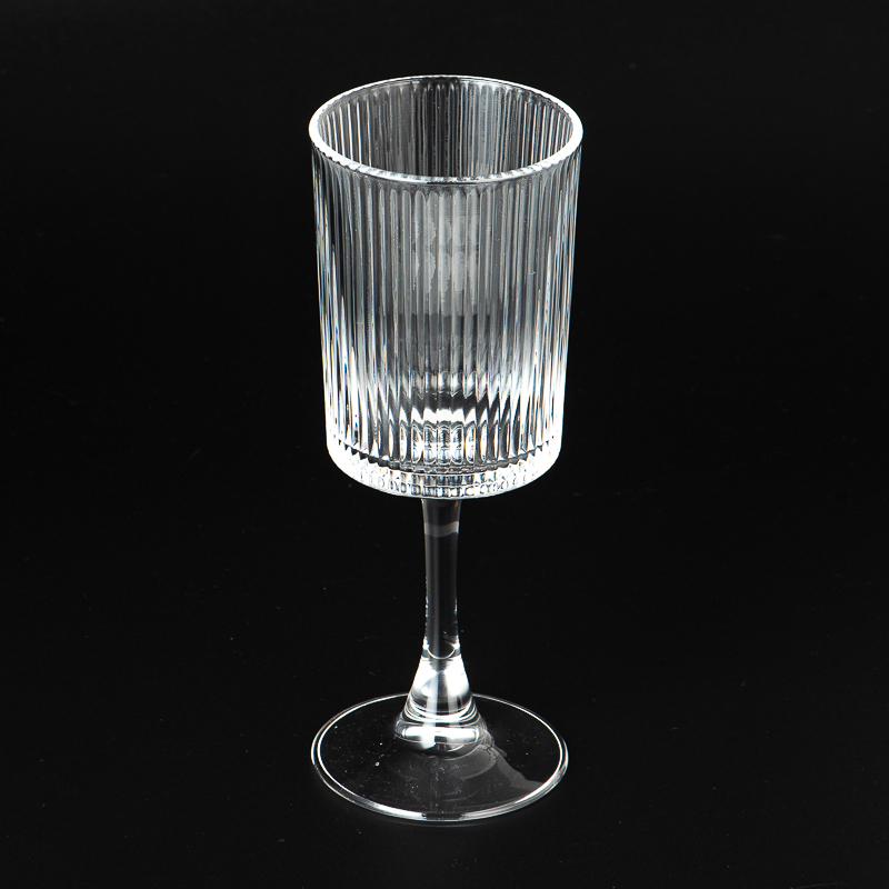 Popular Embossed Patterns Glass Wax Candle Jar Candle Holder Manufacturer - COPY - qoaand