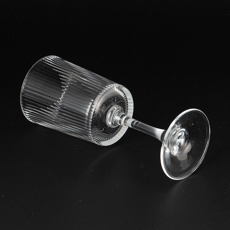 Popular Embossed Patterns Glass Wax Candle Jar Candle Holder Manufacturer - COPY - qoaand