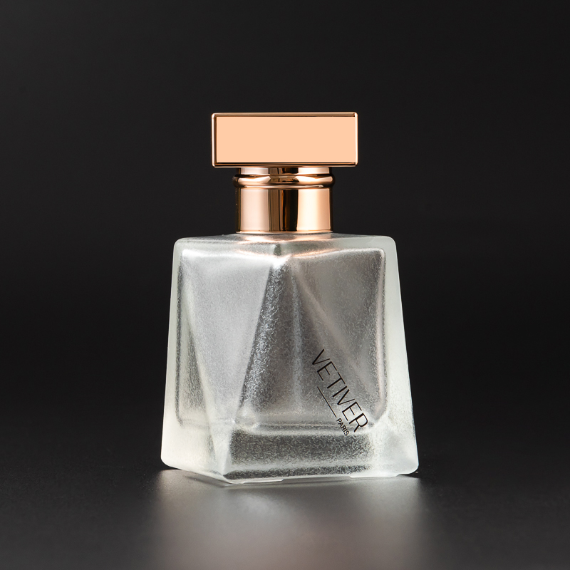 50ml Luxury frosted white Glass Perfume Bottle Wholesale