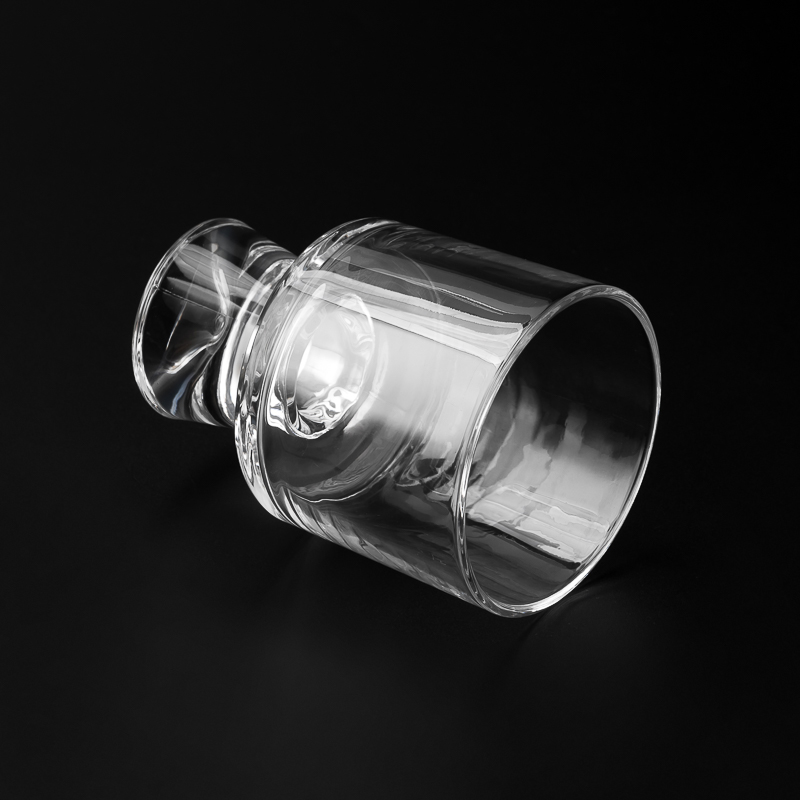 Moderner Stil Custom Color 243ml Glasgefäß Kerzenglas Großhandel