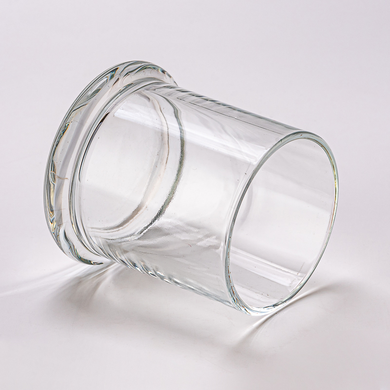 Popular Classic Glass Candle Jar with Lids Custom Color Glass Candle Holders - COPY - 1rw8vt