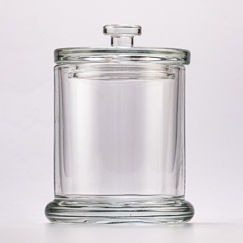 Popular Classic Glass Candle Jar with Lids Wholesale Popular Classic Glass Candle Jar with Lids Wholesale