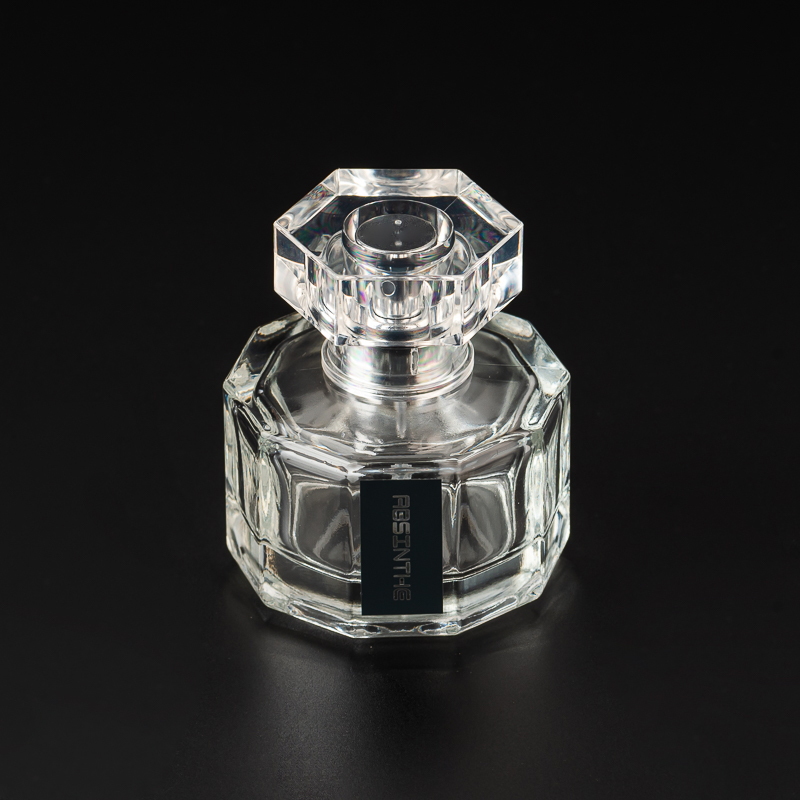 30ml Glass Perfume Bottles Polygonal Glass Perfume Bottles Hexagonal Perfume Bottles Wholesale