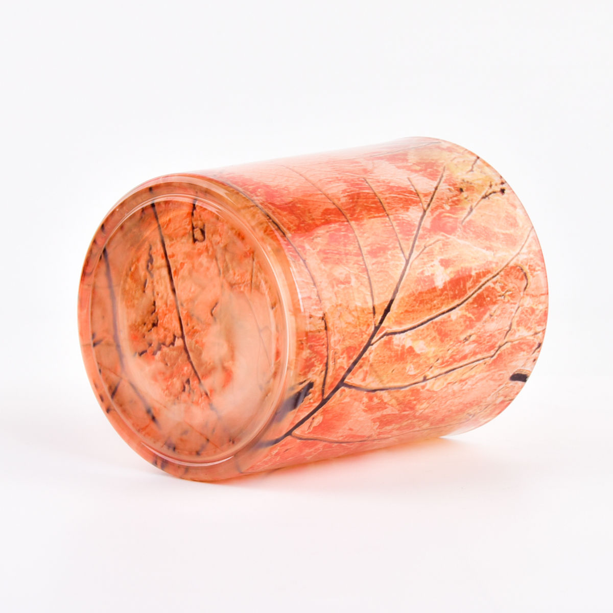 Bekas lilin bentuk daun untuk membuat lilin borong