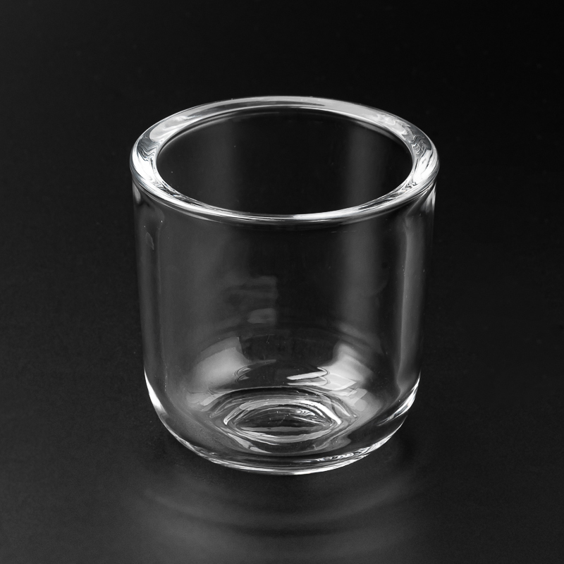 Wohnkultur einfach dicke Haufen Glaskerzenglas