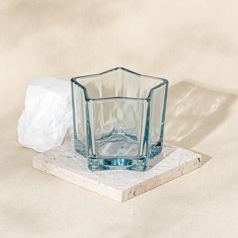 Veleprodaje staklene staklenke u obliku zvijezde u obliku zvijezde