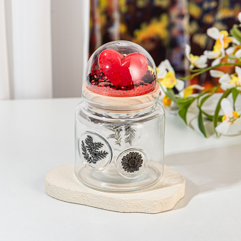 glass candle container glass candle jar with sealing dome lid glass candle container glass candle jar with sealing dome lid