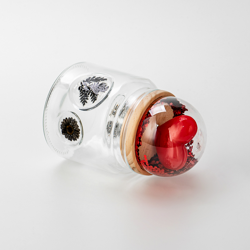 glass candle container glass candle jar with sealing dome lid glass candle container glass candle jar with sealing dome lid