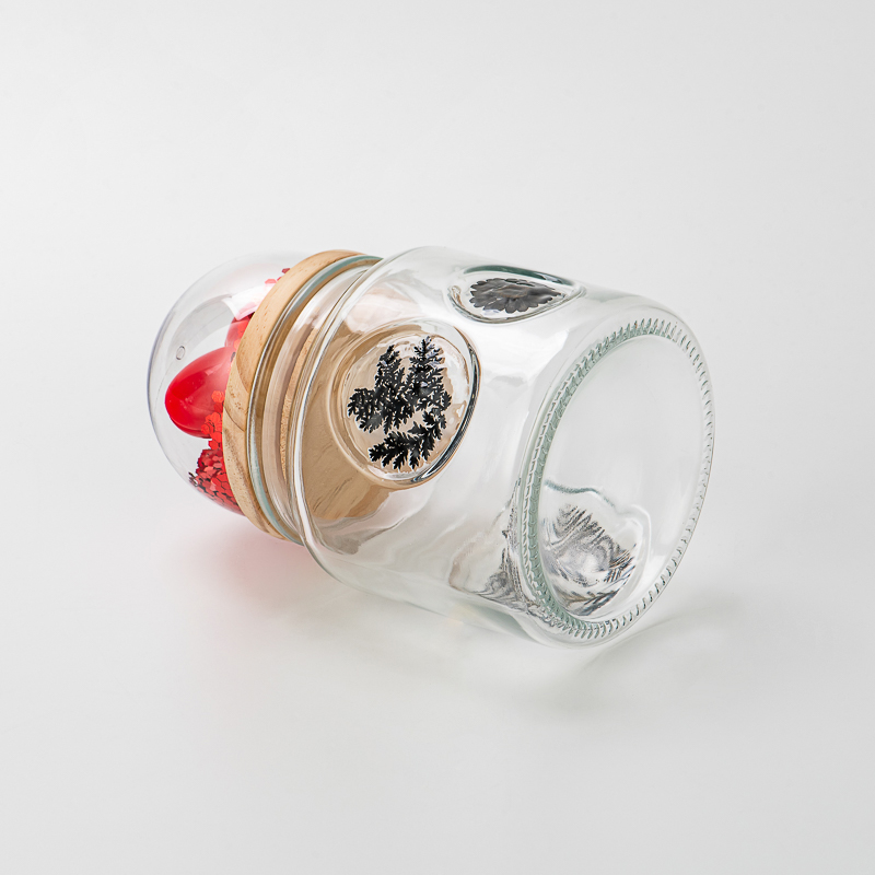 glass candle container glass candle jar with sealing dome lid glass candle container glass candle jar with sealing dome lid