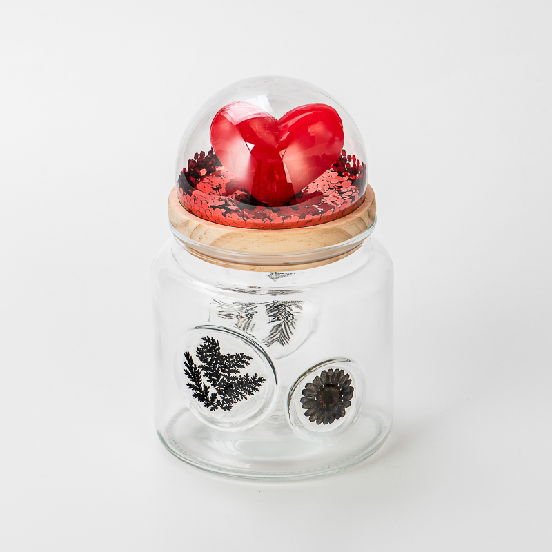 glass candle container glass candle jar with sealing dome lid glass candle container glass candle jar with sealing dome lid