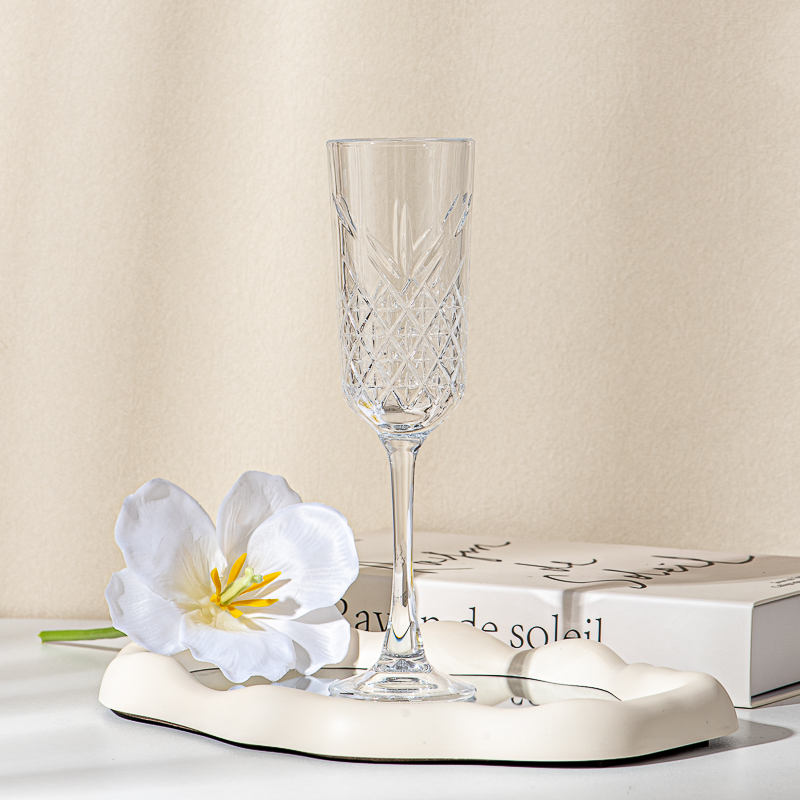 Partihandel handgraverade kristallglas bägare