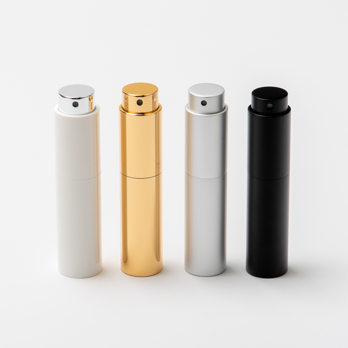 Custom Color Automatic Screw Glass Perfume Bottle Glass Spray Bottle