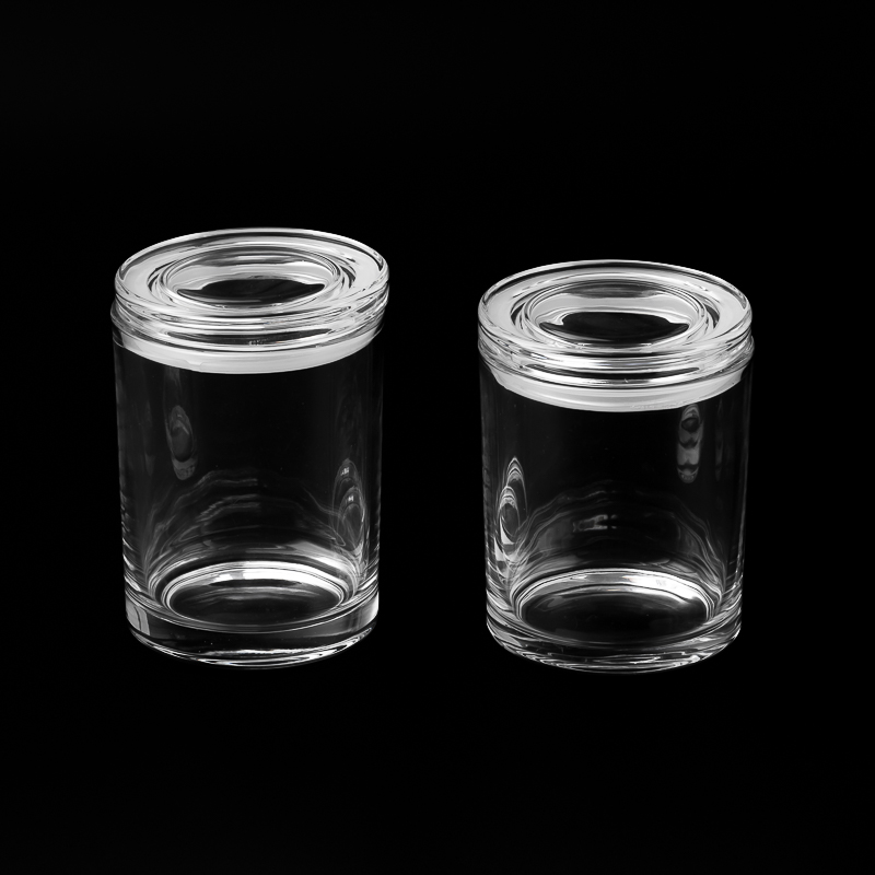 7oz glass candle jar with glass lid 7oz glass candle jar with glass lid